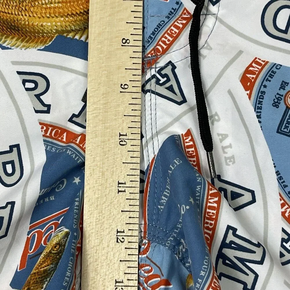 Columbia‎ Shorts Adult 36 Multicolor PFG Fishing Swim Trunk Board Shorts Mens